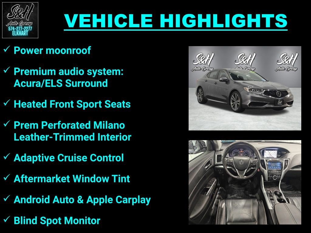 Used 2019 Acura TLX V6 SH-AWD w/ Technology Pkg image 3