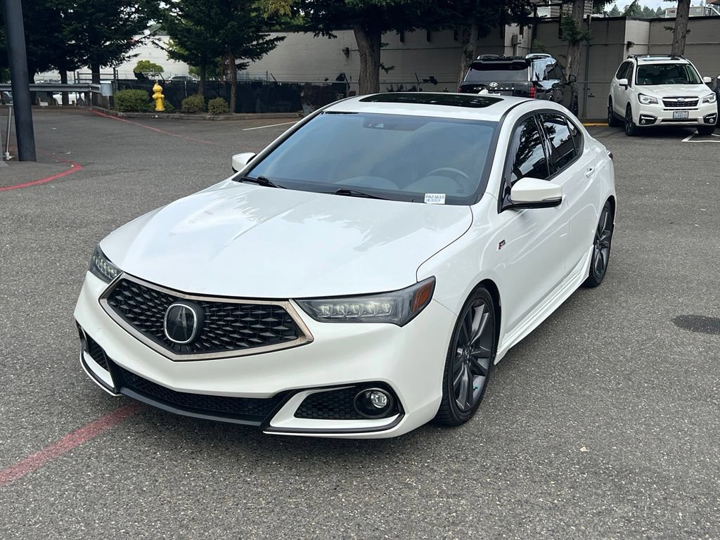 Used 2019 Acura TLX w/ Technology & A-SPEC Package FWD image 3