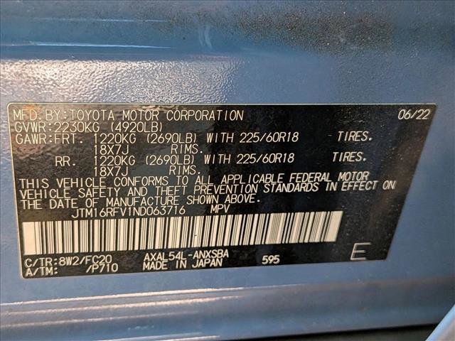 Used 2022 Toyota RAV4 SE w/ Convenience Package image 18