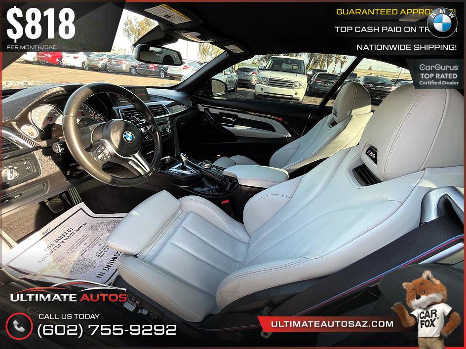 Used 2020 BMW M4 Convertible w/ Competition Package RWD image 9