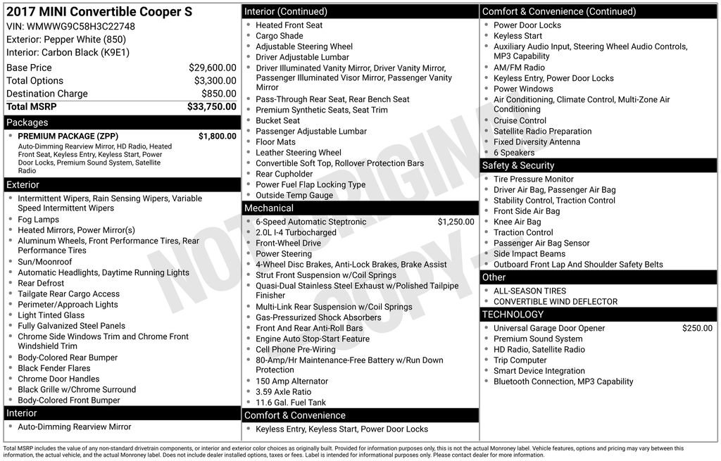Used 2017 MINI Cooper S FWD image 9