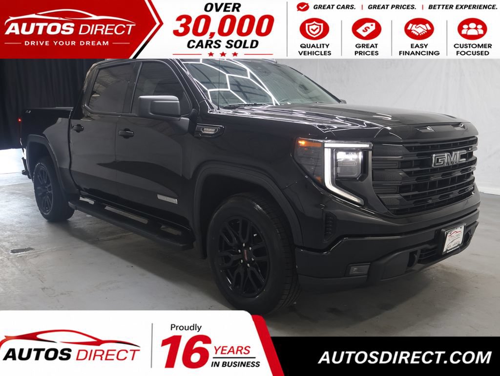 Used 2024 GMC Sierra 1500 Elevation w/ LPO, Elevation Black Package
