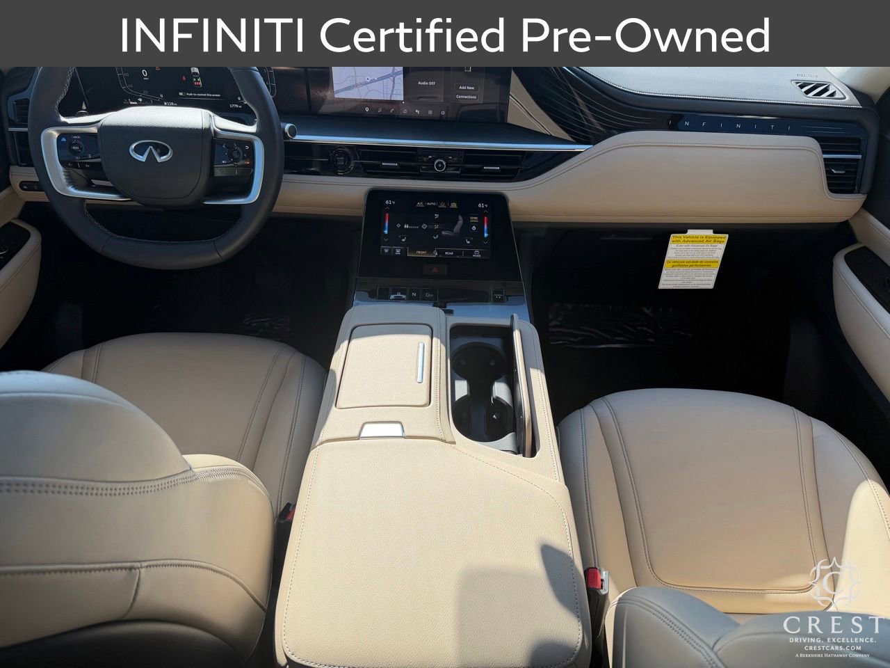 Certified 2026 INFINITI QX80 Pure w/ Cargo Package RWD image 14