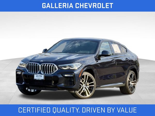 Used 2021 BMW X6 sDrive40i w/ M Sport Package RWD image 2