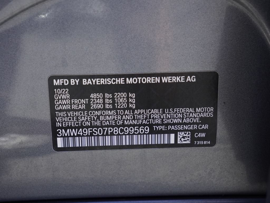 Used 2023 BMW M340i w/ Premium Package RWD image 36