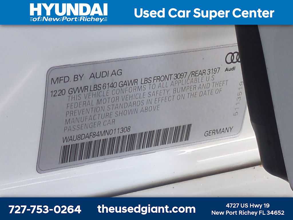 Used 2021 Audi A8 L 3.0T w/ Luxury Package AWD/4WD image 30