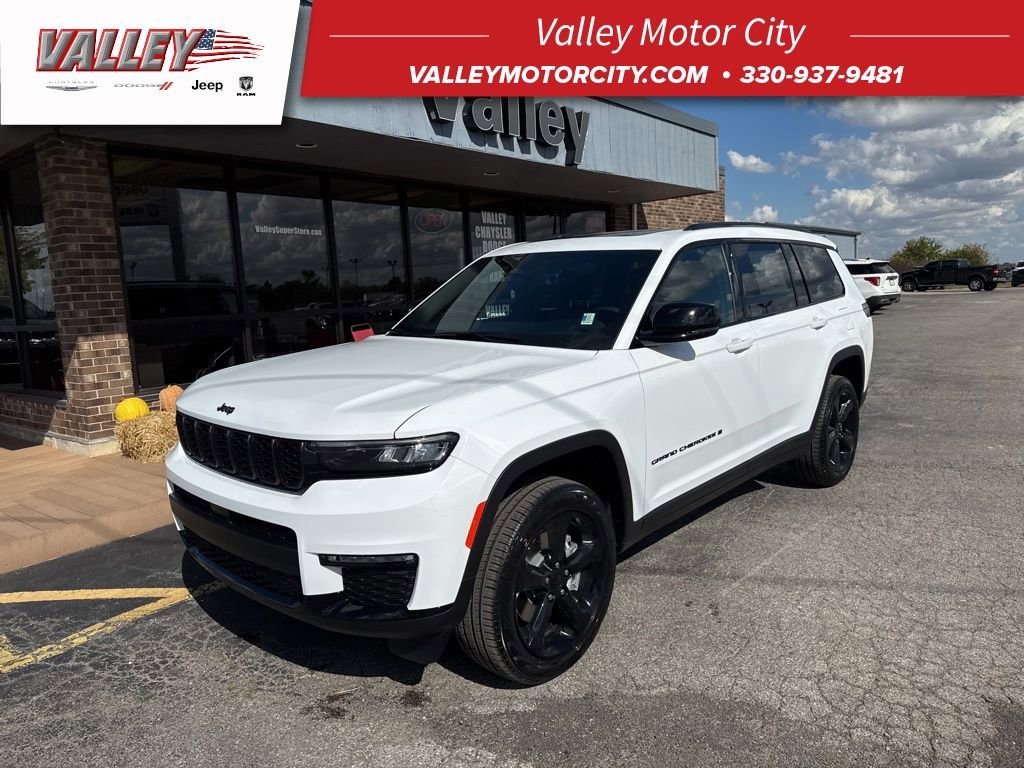 New 2025 Jeep Grand Cherokee L Limited w/ Black Appearance Package