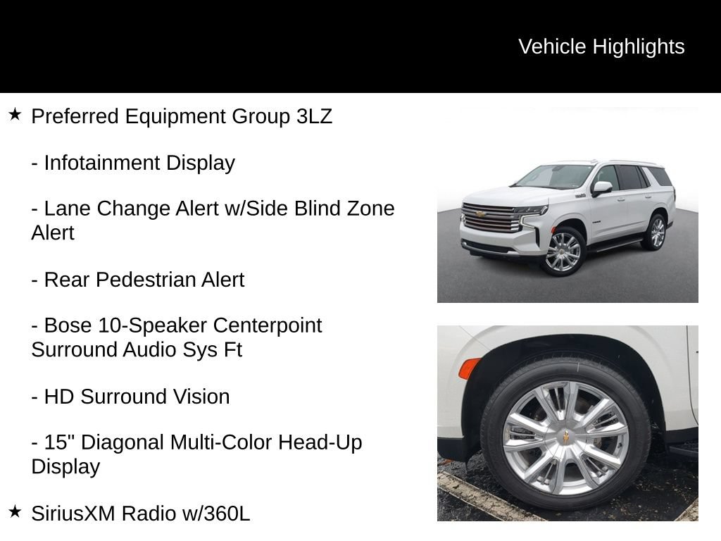 Used 2023 Chevrolet Tahoe High Country AWD/4WD image 32