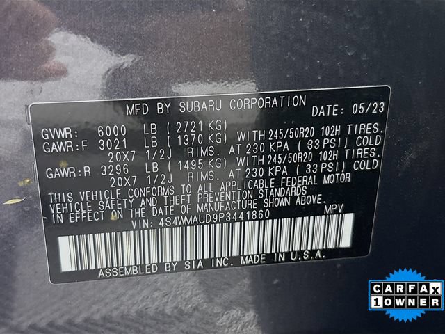 Used 2023 Subaru Ascent Limited w/ Technology Package AWD/4WD image 34