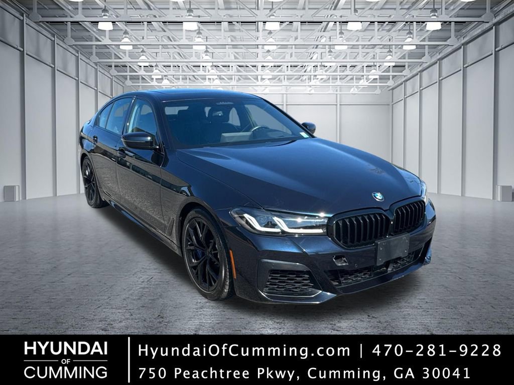 Used 2021 BMW M550i xDrive w/ Dynamic Handling Package image 1