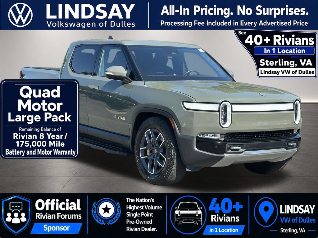 Used 2022 Rivian R1T Launch Edition AWD/4WD image 1