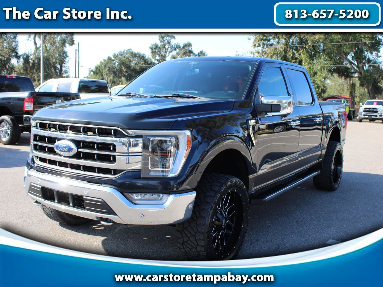 Used 2021 Ford F150 Lariat w/ Equipment Group 502A High AWD/4WD image 1