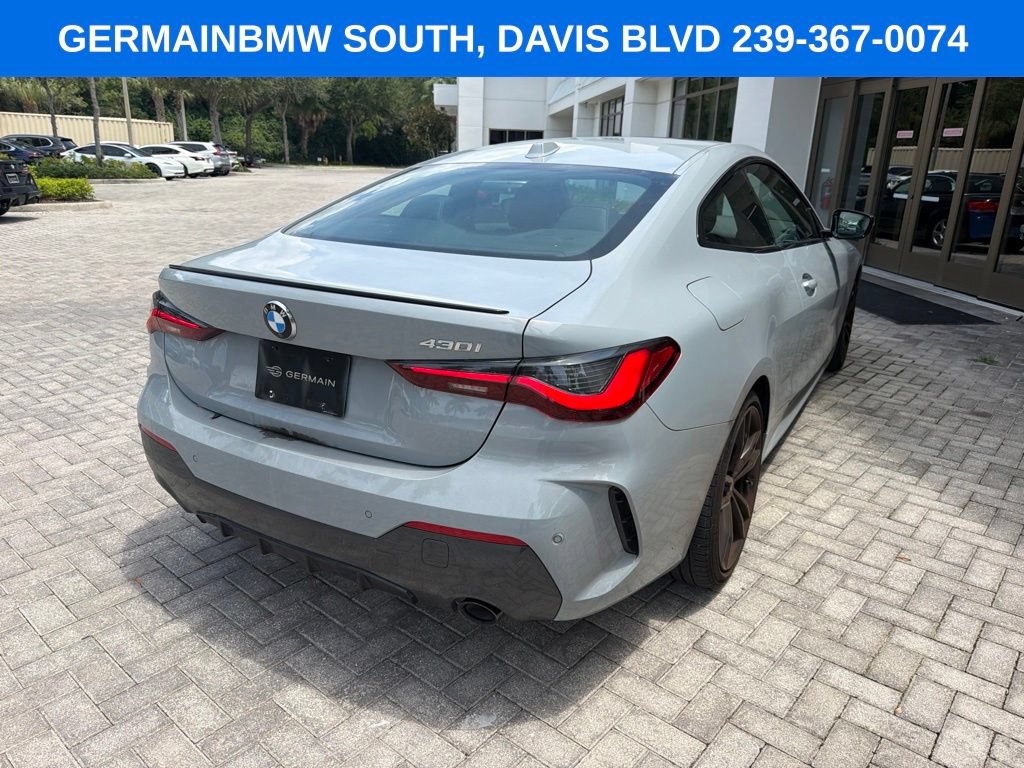 Certified 2024 BMW 430i Coupe w/ M Sport Package RWD image 15