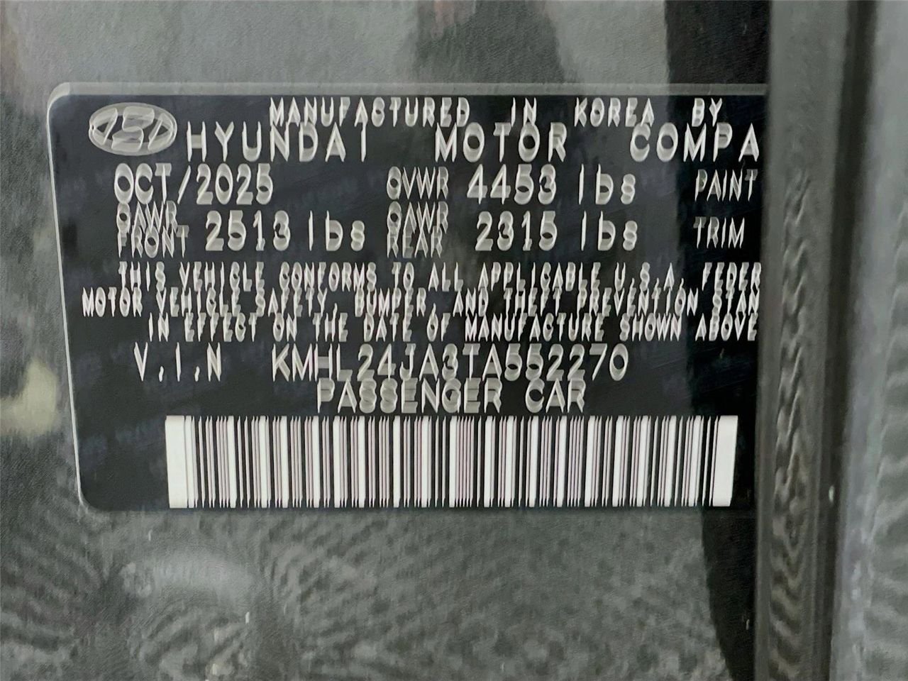 New 2026 Hyundai Sonata SE FWD image 23