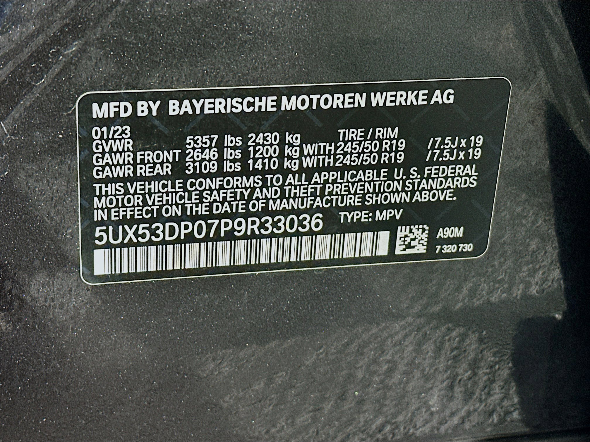 Used 2023 BMW X3 xDrive30i w/ Premium Package AWD/4WD image 12