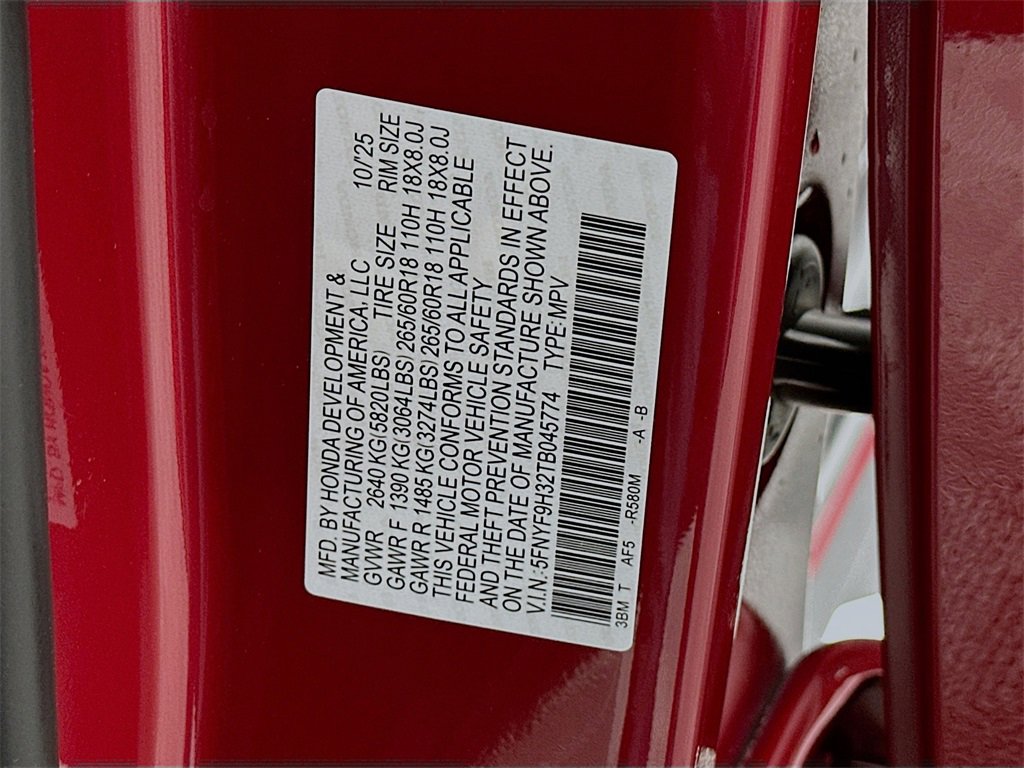 New 2026 Honda Passport RTL image 30