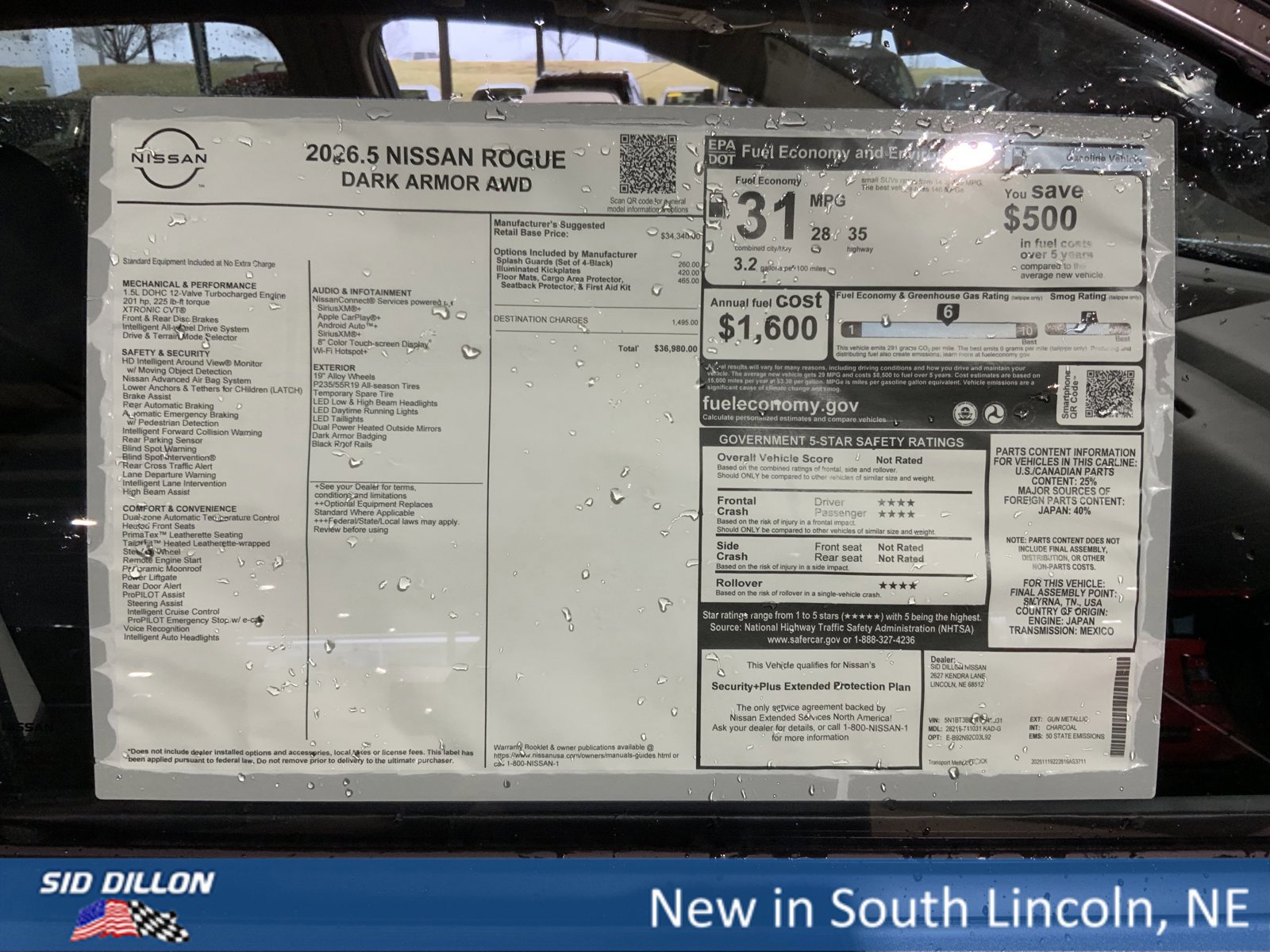 New 2026 Nissan Rogue SV image 13