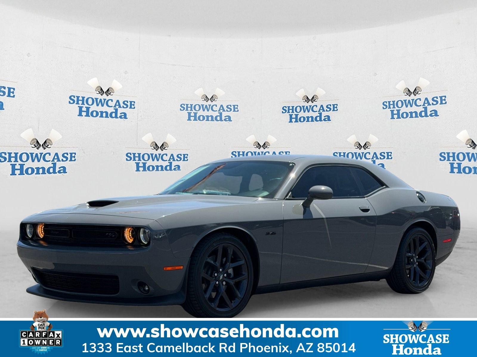 Used 2023 Dodge Challenger R/T w/ Blacktop Package RWD image 1