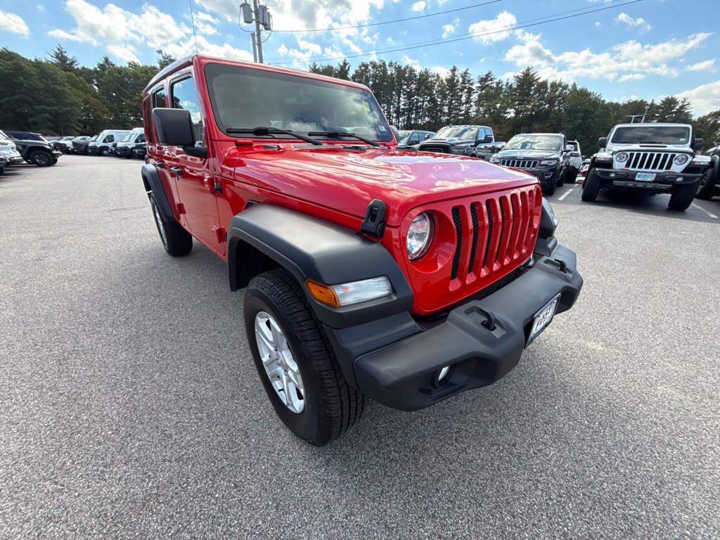Certified 2022 Jeep Wrangler Unlimited Sport w/ Sun And Sound Package AWD/4WD image 7