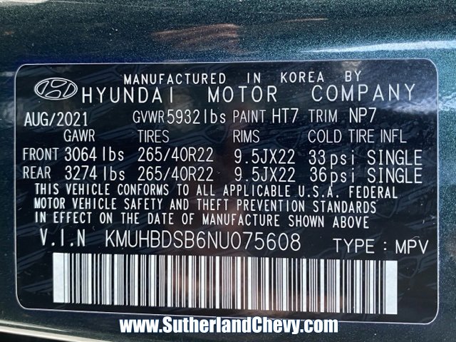 Used 2022 Genesis GV80 2.5T w/ Prestige Package 04 image 48