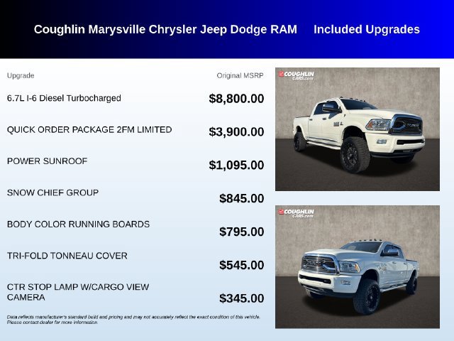 Used 2018 RAM 2500 Limited AWD/4WD image 3