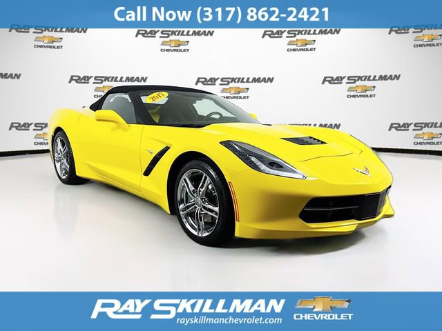 Used 2017 Chevrolet Corvette Stingray Convertible w/ 3LT Preferred Equipment Group image 1