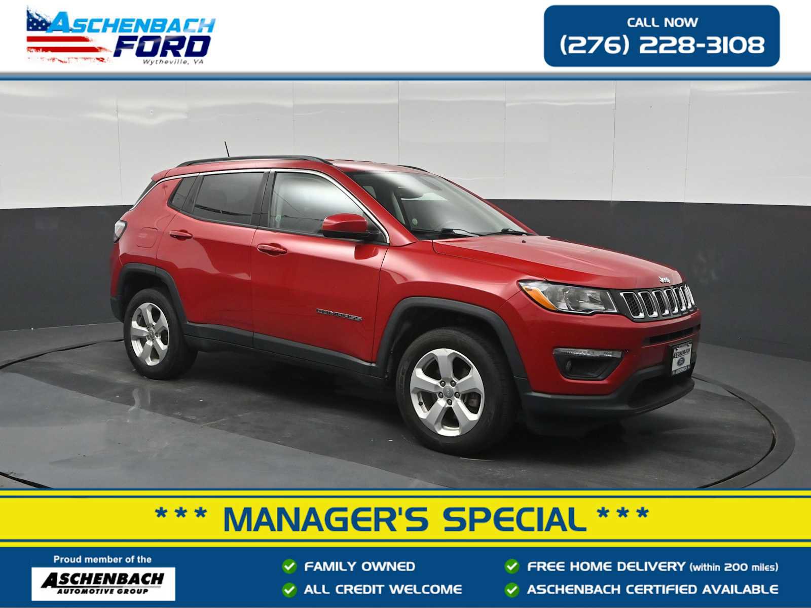 Used 2019 Jeep Compass Latitude w/ Popular Equipment Group