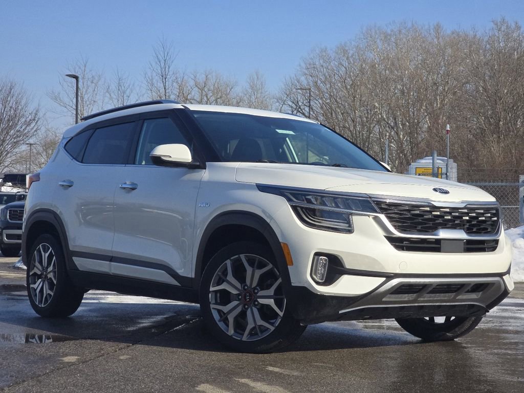 Used 2021 Kia Seltos SX w/ SX Sunroof Package image 1