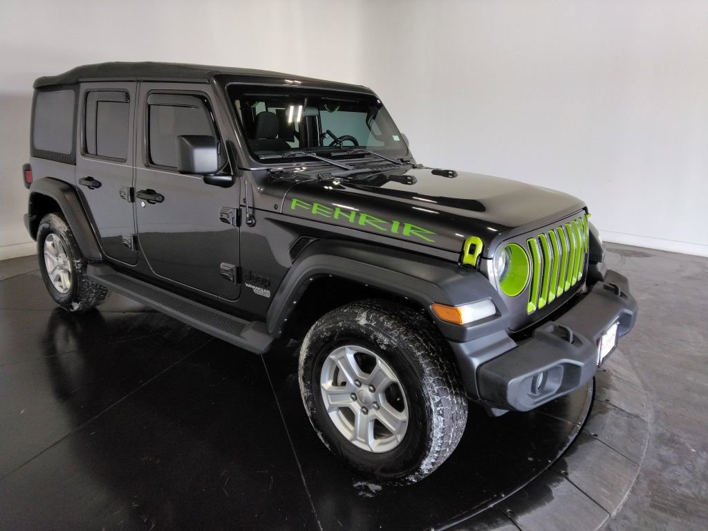 Used 2021 Jeep Wrangler Unlimited Sport image 4