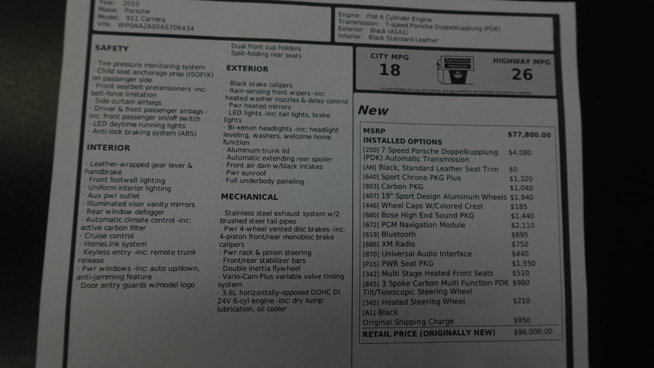 Used 2010 Porsche 911 Carrera image 7