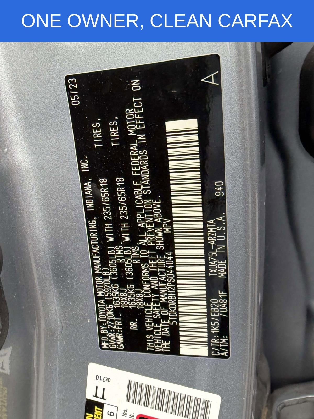 Used 2023 Toyota Highlander XLE AWD/4WD image 19