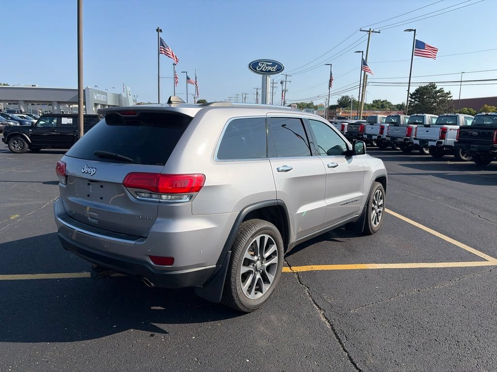 Used 2018 Jeep Grand Cherokee Limited w/ Jeep Active Safety Group AWD/4WD image 7