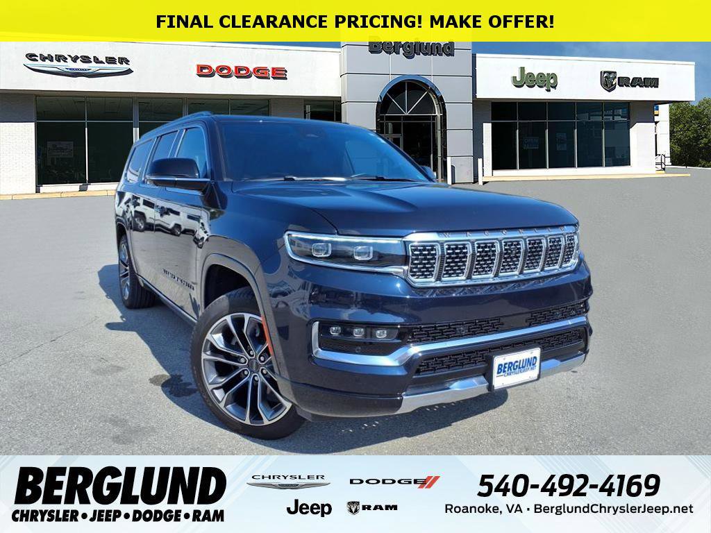Used 2024 Jeep Grand Wagoneer L Series III w/ Flexible Seating Group