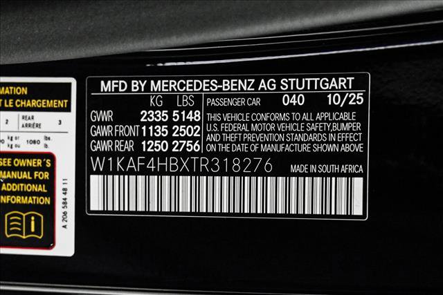 New 2026 Mercedes-Benz C 300 4MATIC Sedan image 27