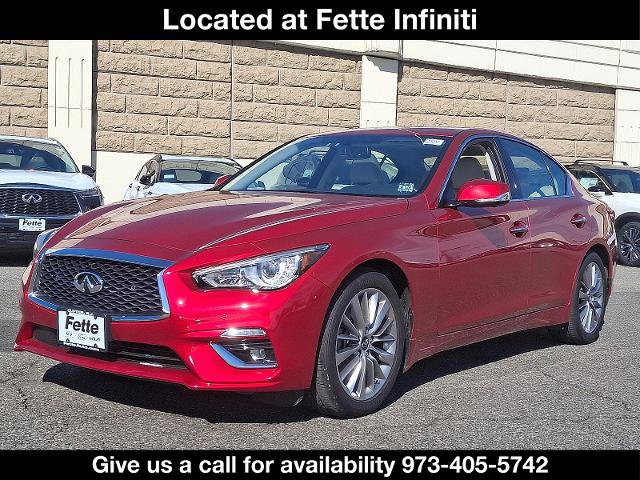 Certified 2023 INFINITI Q50 Luxe w/ Cargo Package