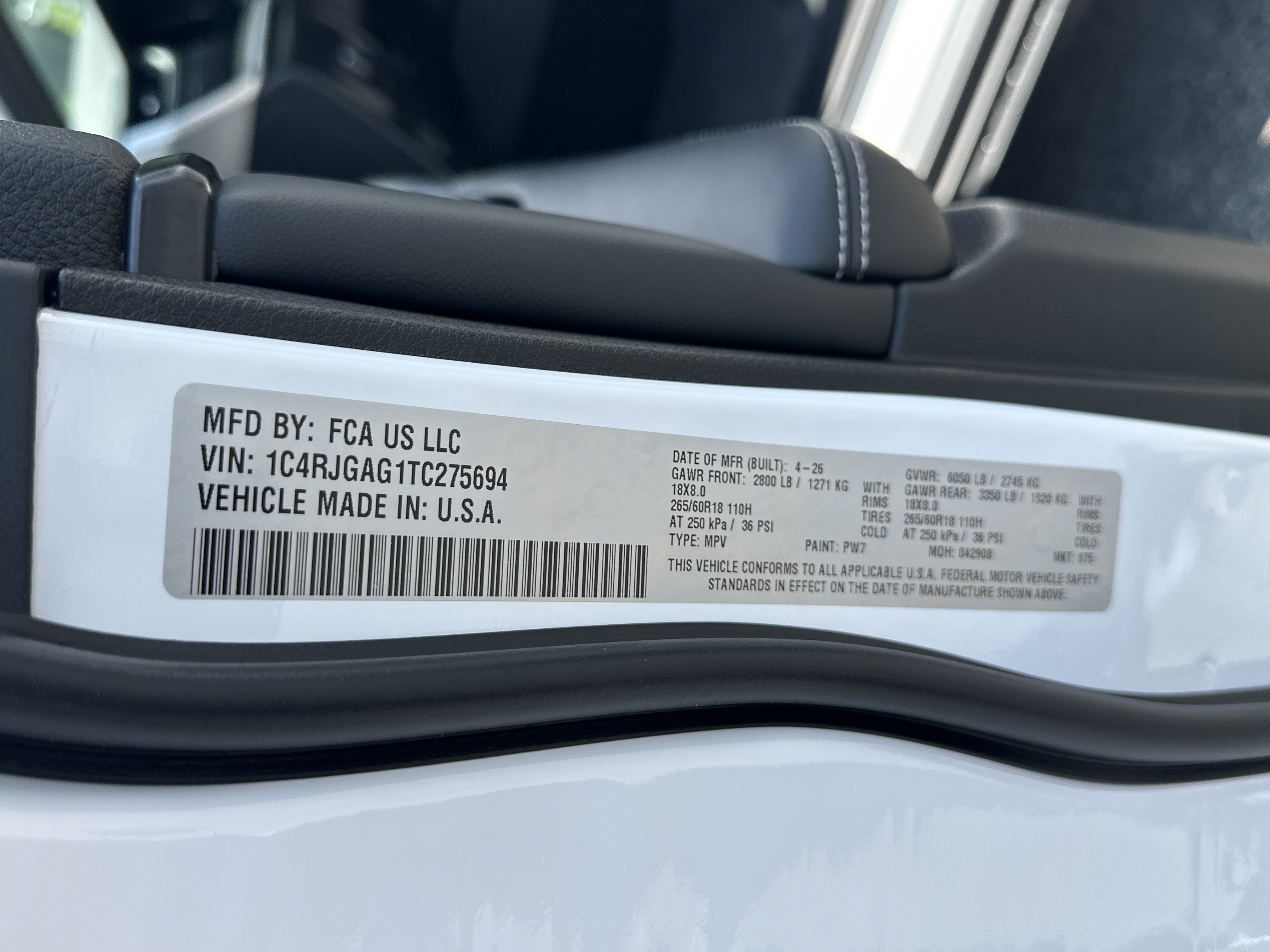 New 2026 Jeep Grand Cherokee Laredo X RWD image 28
