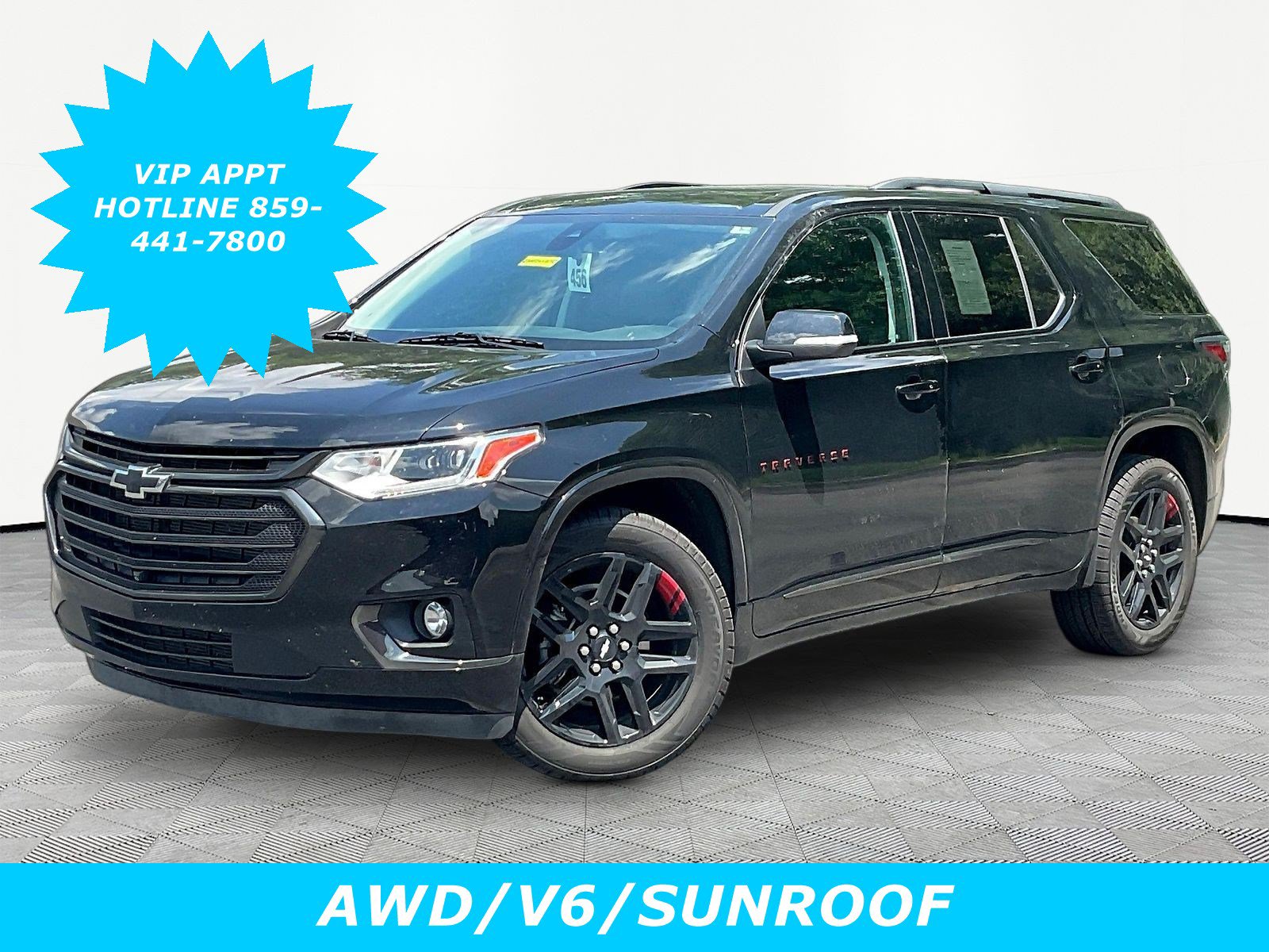 Used 2021 Chevrolet Traverse Premier w/ Redline Edition AWD/4WD image 1
