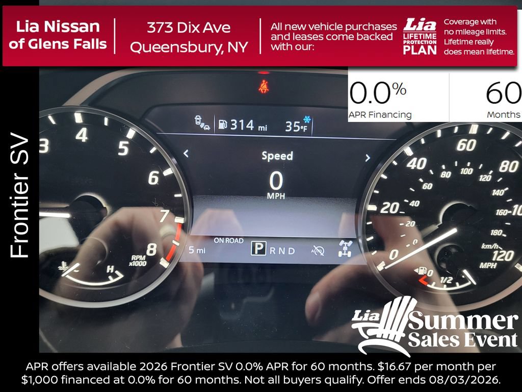 New 2026 Nissan Frontier SV w/ SV Convenience Package AWD/4WD image 18