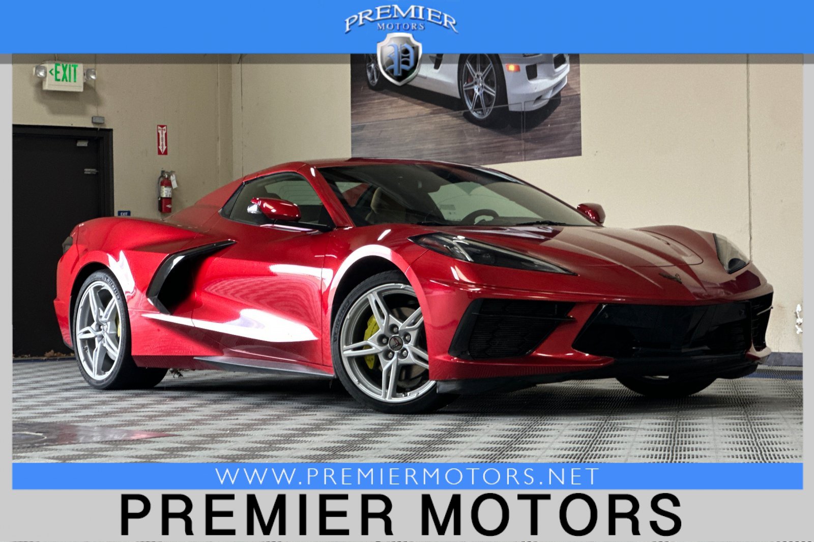 Used 2021 Chevrolet Corvette Stingray Premium Conv w/ 3LT
