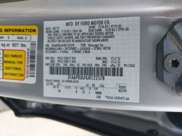 Used 2018 Ford Fusion S FWD image 31