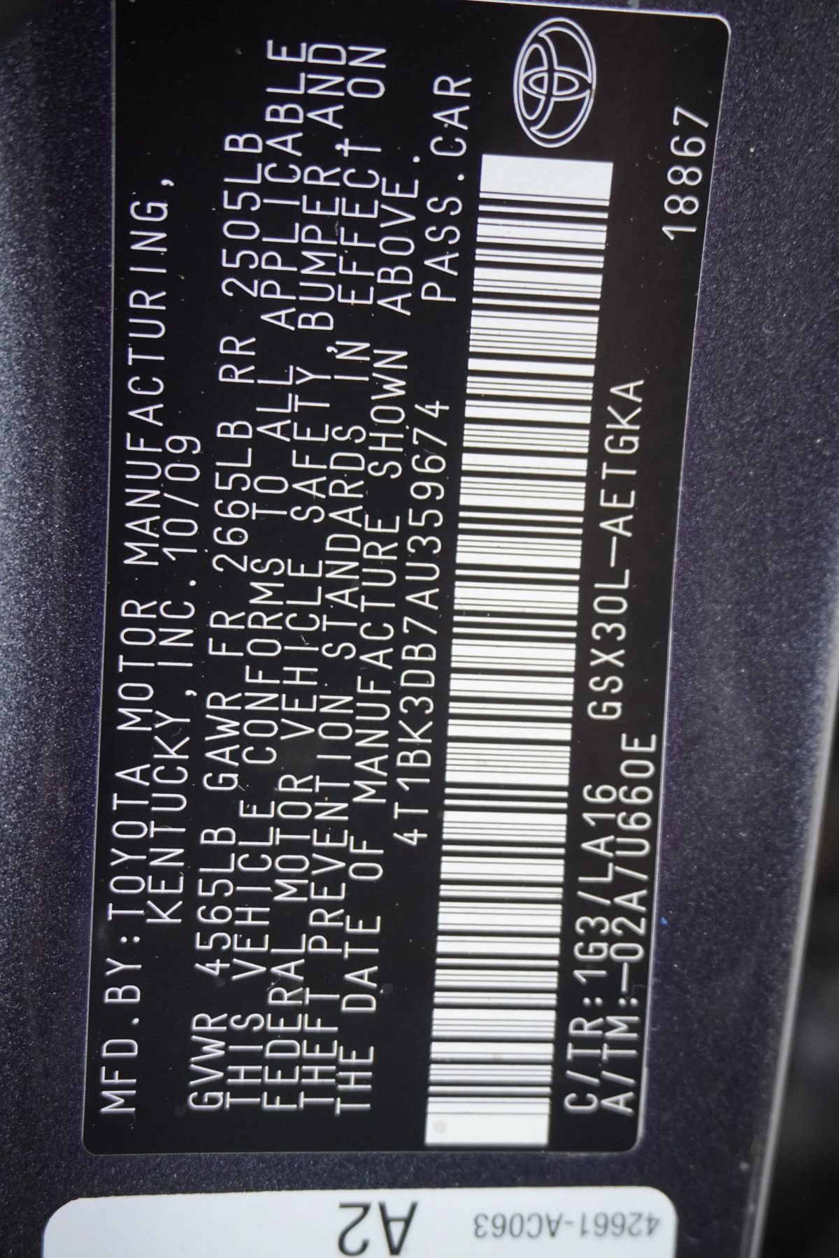 Used 2010 Toyota Avalon XLS FWD image 29