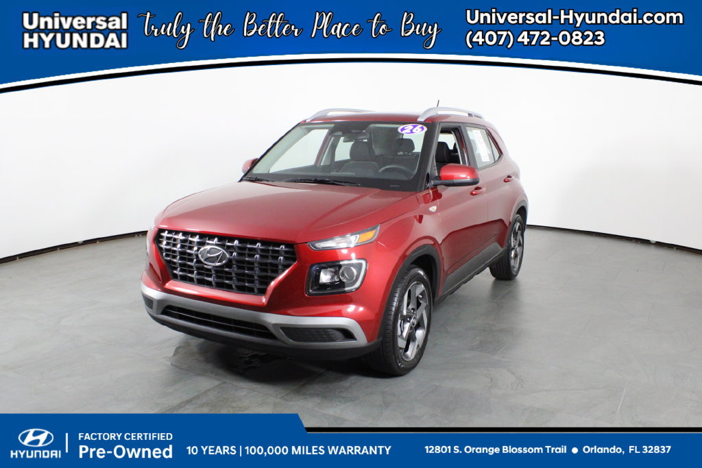 Certified 2026 Hyundai Venue SEL