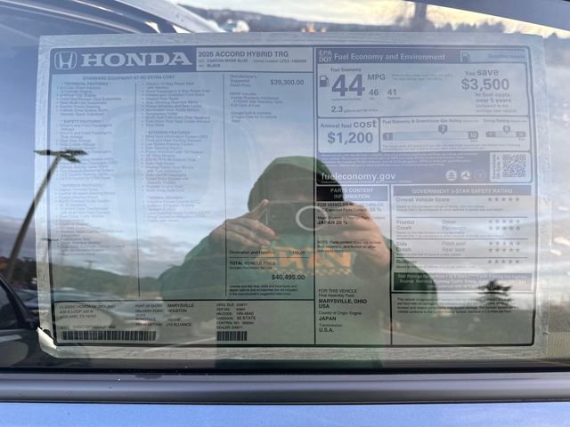 New 2025 Honda Accord Touring image 31