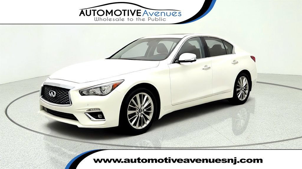 Used 2023 INFINITI Q50 Luxe w/ Cargo Package