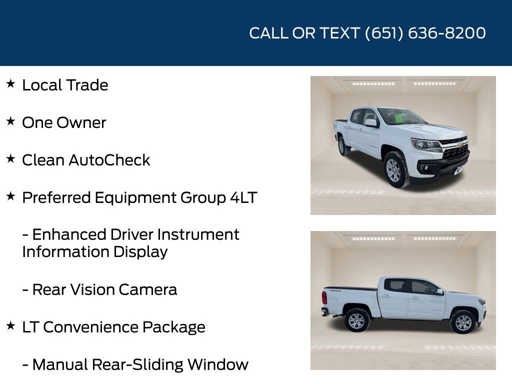 Used 2022 Chevrolet Colorado LT w/ Safety Package image 5