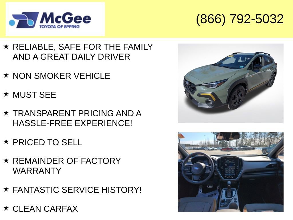 Used 2024 Subaru Crosstrek 2.5i Sport image 4