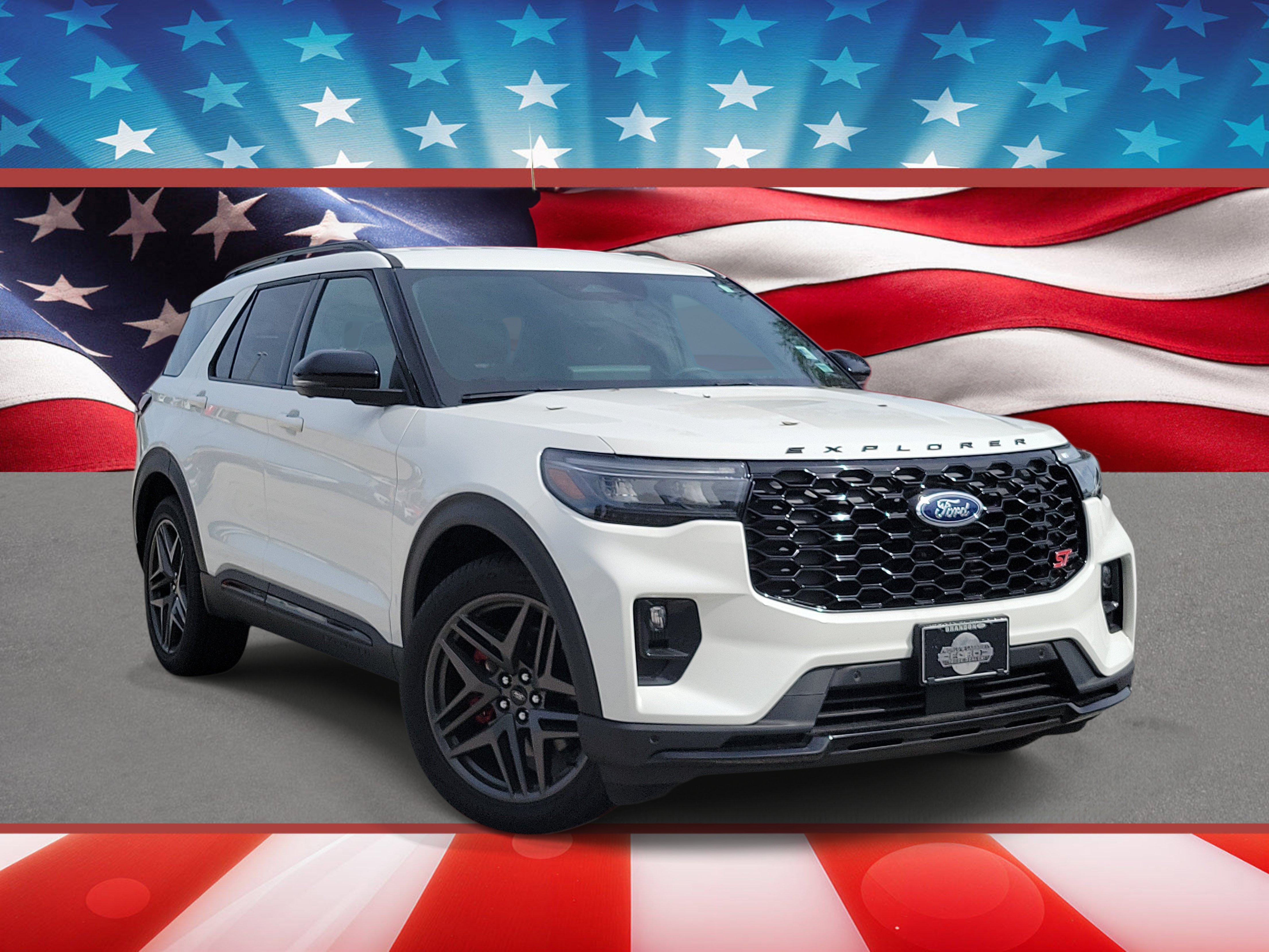 Certified 2025 Ford Explorer ST AWD/4WD image 1