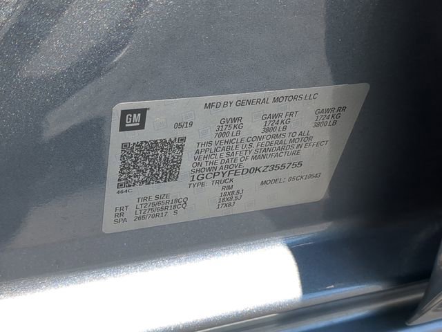 Used 2019 Chevrolet Silverado 1500 LT Trail Boss AWD/4WD image 39