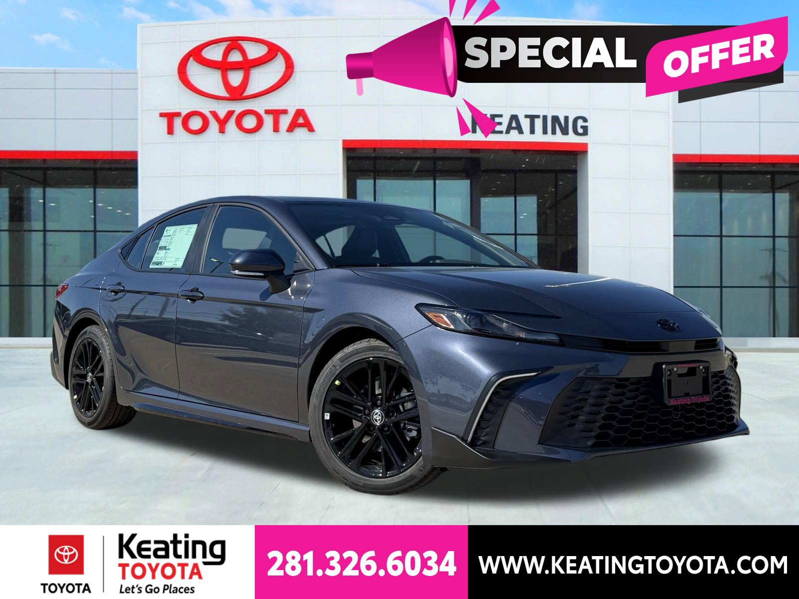 New 2026 Toyota Camry SE w/ Convenience Package FWD 360° Tour