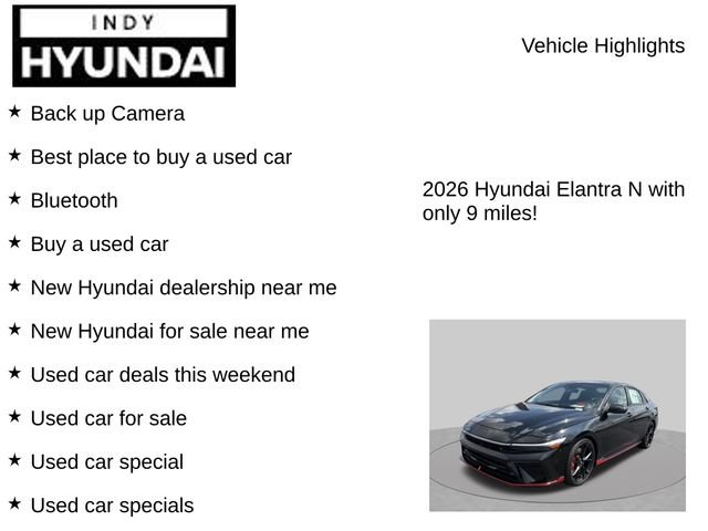 New 2026 Hyundai Elantra N FWD image 7